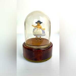 VINTAGE 1900s REUGE DANCING BALLERINA MUSIC BOX AUTOMATON Switzerland READ